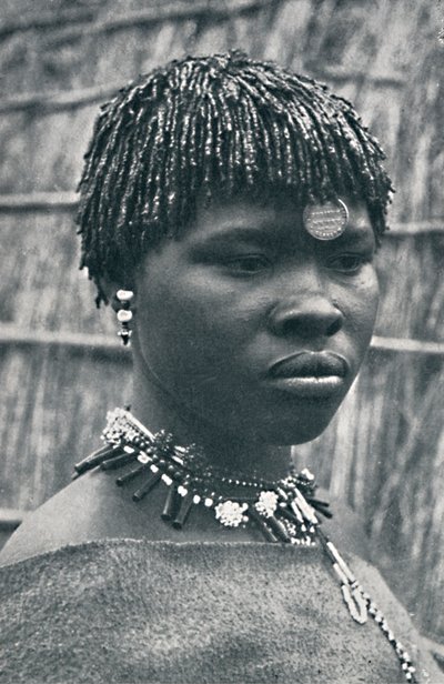 Manželka jihoafrického náčelníka, 1912 od Unbekannt