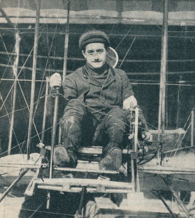 Vítěz ceny 10 000 liber za let z Londýna do Manchesteru, 1910 c1937 od Unbekannt