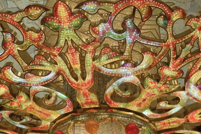 Největší lustr na světě z Německa vyrobený z jednoho milionu krystalů Swarovski. Mešita šejka Zayeda. 1995. Emirát Abu Dhabi od Unbekannt