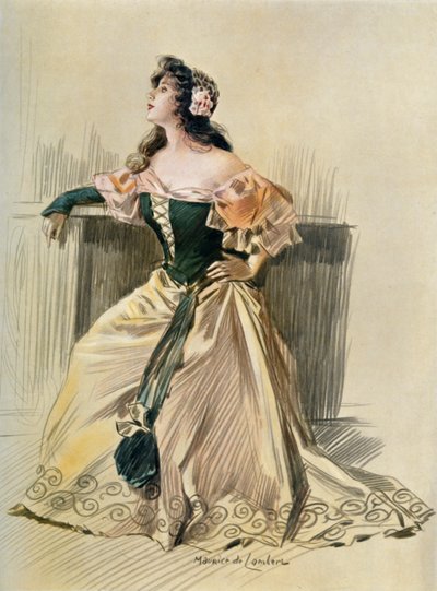 Divadlo De La Porte-Saint-Martin - Falstaff - Nelly. - Slečna Pannetier, 1904. od Unbekannt