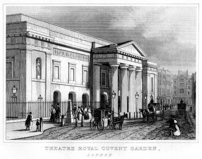 Divadlo Royal Covent Garden, Westminster, Londýn, 19. století od Unbekannt
