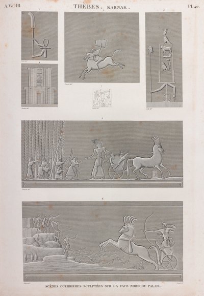 Théby: Karnak od Unbekannt