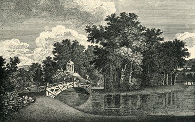Zahrady West Wycombe Park, Buckinghamshire, polovina 18. století, 1903. od Unbekannt