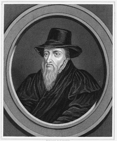 Theodore Beza, francouzský náboženský reformátor, c1600 c1851 od Unbekannt