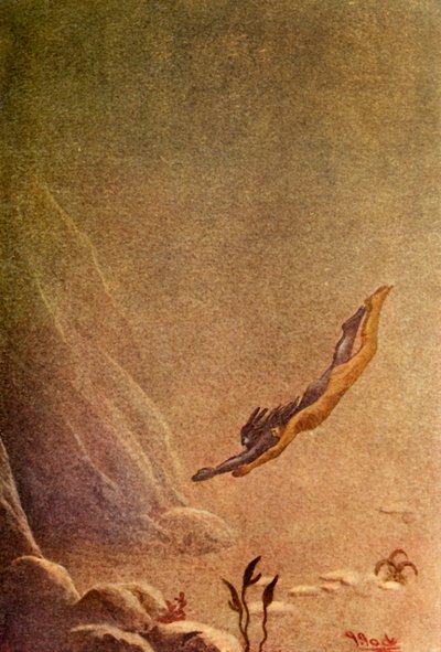 „Dorazili do sídla boha vody“, 1914. od Unbekannt