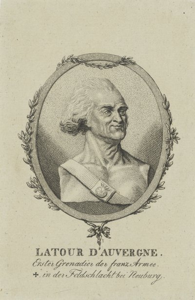 Théophile Corret de La Tour dAuvergne 1743-1800, c. 1800. od Unbekannt