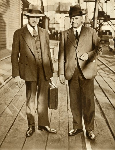 Thornton a MacDonald propuštěni po aféře Metro-Vickers, 1933, 1935. od Unbekannt