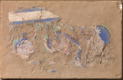 Tři bódhisattvové, ca. 6.-7. století. od Unbekannt