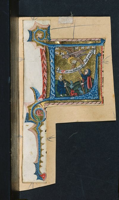 Tři odřezky z misálu, c. 1470-1500. od Unbekannt