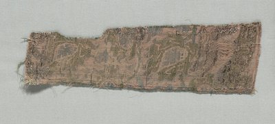 Tři fragmenty italského gotického hedvábí, 1350-1399. od Unbekannt
