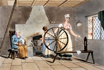 Tři generace žen, 1814 od Unbekannt