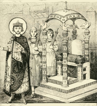 Trůn byzantských císařů, 1890. od Unbekannt