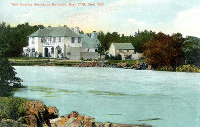 Rezidence Toma Moorse, Bermudy, 1900 od Unbekannt