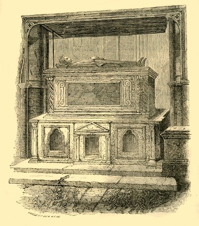Hrob Jindřicha III., 1881. od Unbekannt