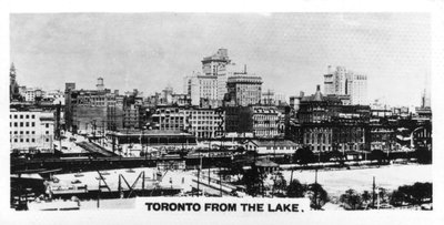 Toronto od jezera, Kanada, 20. léta 20. století od Unbekannt