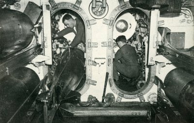 Torpédomety britské ponorky, druhá světová válka, 1945. od Unbekannt