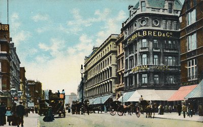 Tottenham Court Road, Londýn, 1906. od Unbekannt