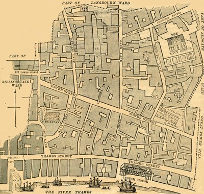 Tower Street Ward, c1872. od Unbekannt