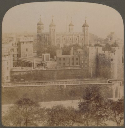 Tower of London - slavný starý palác a vězení královské rodiny - Anglie, 1901. od Unbekannt