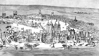 Tower of London, c1543, 1893 od Unbekannt
