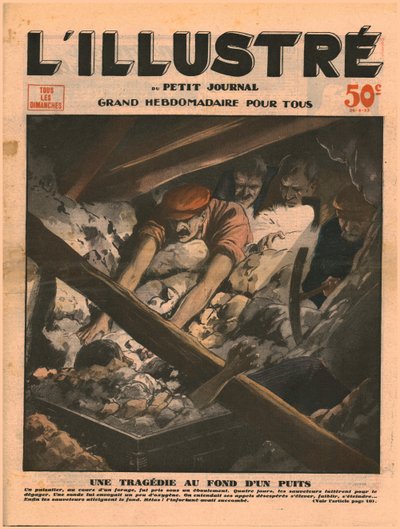 Tragédie na dně studny, 1932. od Unbekannt