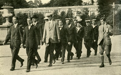 Školení rekrutů v Royal Naval Volunteer Reserve, první světová válka, 1914, c1920. od Unbekannt