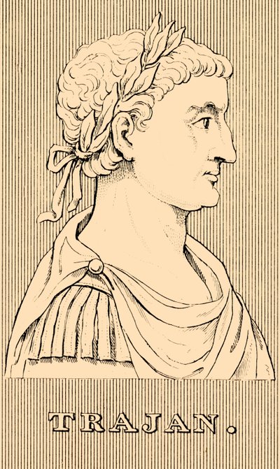 Trajan, 53-117, 1830. od Unbekannt