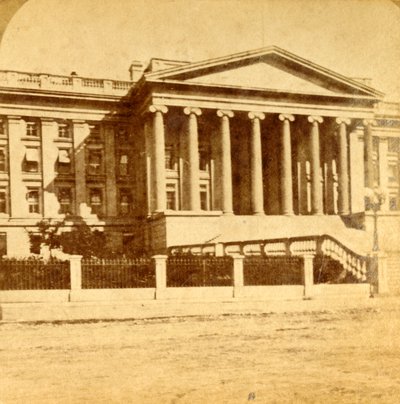 Ministerstvo financí, Washington, DC, c1880. od Unbekannt