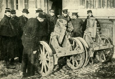 Zákopové minomety zajaté Němci, první světová válka, 1914, c1920. od Unbekannt