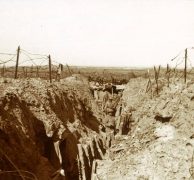 Příkopy, c1914-c1918 od Unbekannt