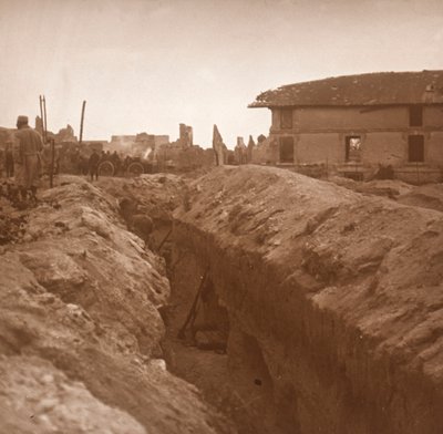 Příkopy, c1914-c1918 od Unbekannt