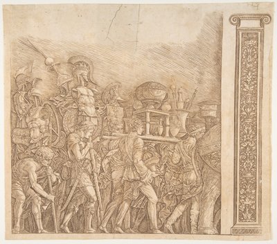 Triumph of Caesar: The Corselet Bearers, ca. 1490. od Unbekannt
