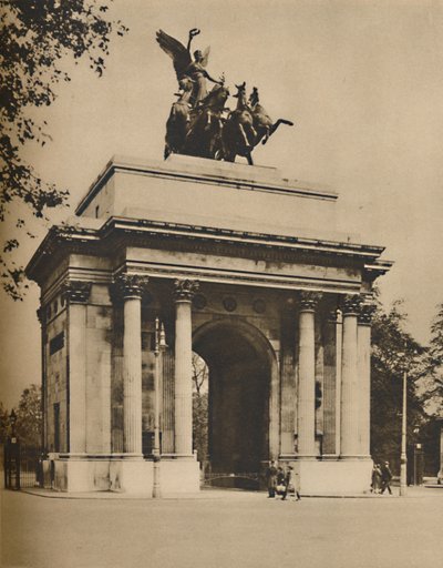 Triumphal Arch Přesunutý z Hyde Parku do Constitution Hill, c1935. od Unbekannt