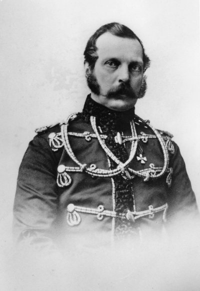 Car Alexander II Ruska, c1861-c1865 od Unbekannt