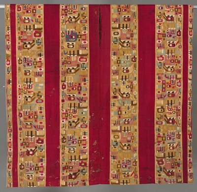 Tunika s obětí, 600-1000. od Unbekannt
