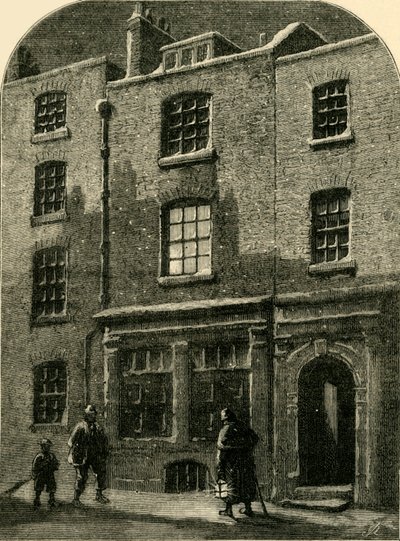 Turners House v Maiden Lane, 1881. od Unbekannt