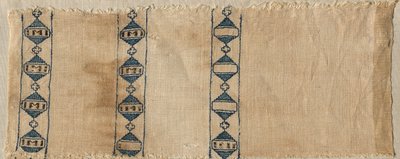 Dva fragmenty šátku nebo čelenky, 1300s. od Unbekannt