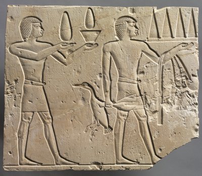 Dva nositelé nabídky, c. 667-647 před naším letopočtem. od Unbekannt