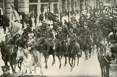 Typy ruské kavalérie, 1919. od Unbekannt