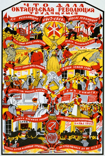 Plakát SSSR, 1919 od Unbekannt