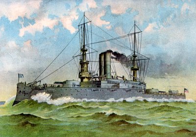USS Alabama , americká bitevní loď, 1898 od Unbekannt