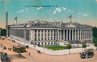 Ministerstvo financí USA, Washington, DC, 20. léta 20. století od Unbekannt