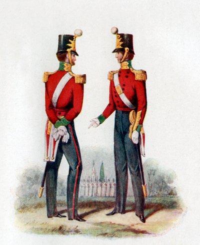 Uniforma 19. pluku, 1848 1904 od Unbekannt