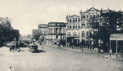 United Services Club, Chowringhee Road, Kalkata, počátek 20. století. od Unbekannt