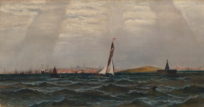 Bez názvu Harbour Scene, n.d. od Unbekannt
