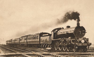 Nahoru Západní Anglie Jídelní vůz Express Exeter-Londýn 199 min., začátek 20. století. od Unbekannt