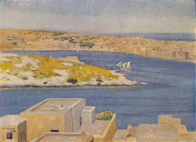 Přístav Valetta, 1924 od Unbekannt