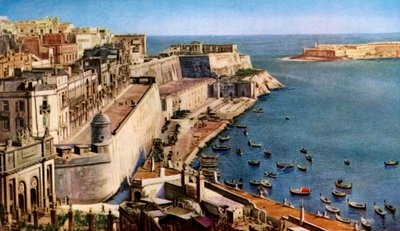Valletta, Malta, 30. léta 20. století od Unbekannt