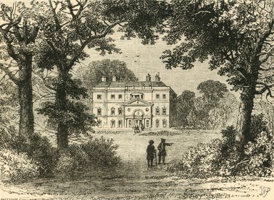 Vane House, v roce 1800, c1876. od Unbekannt