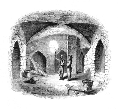 Vault pod starou sněmovnou lordů, 1845 od Unbekannt